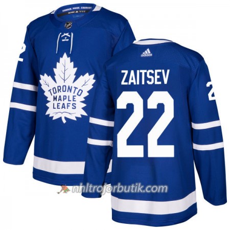 Män Ishockey Toronto Maple Leafs Tröja Nikita Zaitsev 22 Adidas 2017-2018 Blå Authentic
